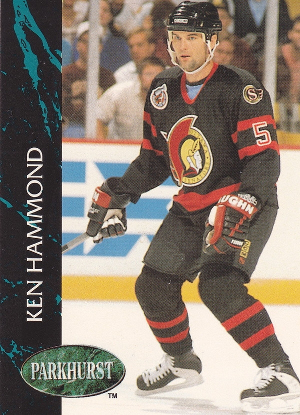 Hockey card Ken Hammond