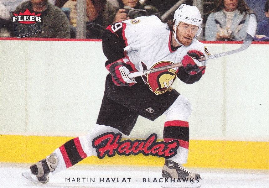 Hockey card Martin Havlat