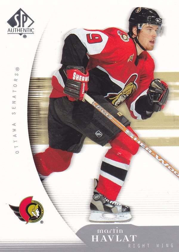 Hockey card Martin Havlat
