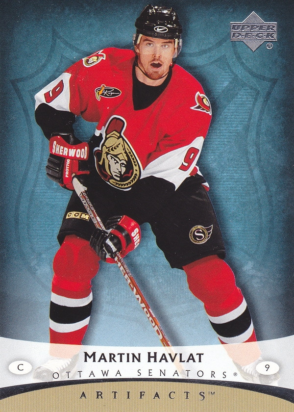 Hockey card Martin Havlat
