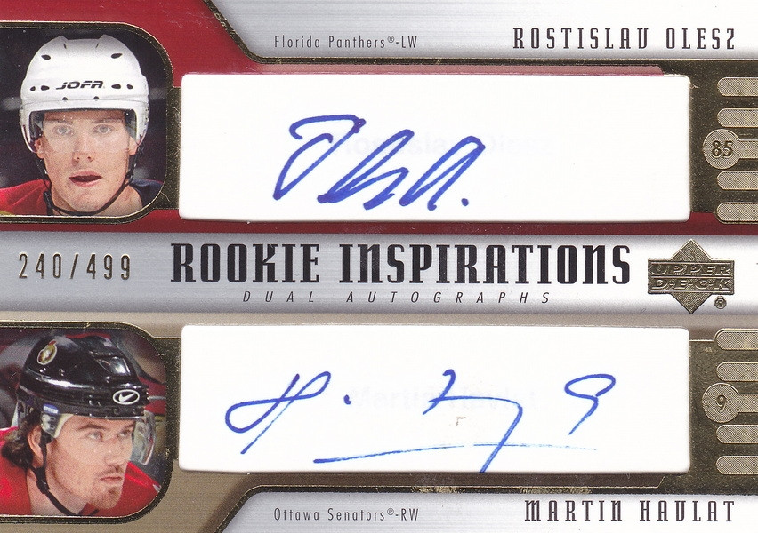 Hockey card Martin Havlat