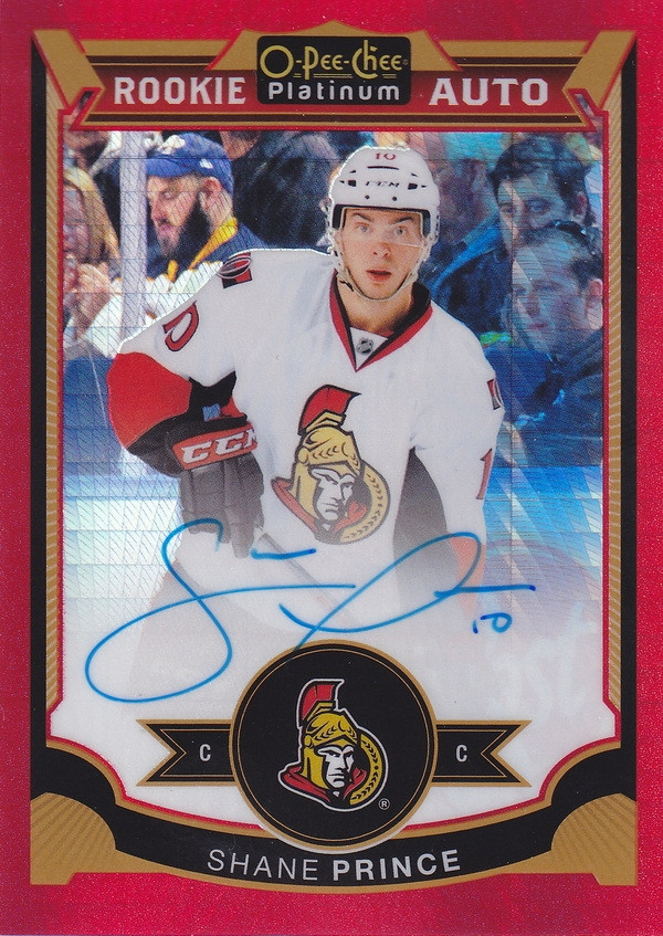 Hockey card Shane Prince