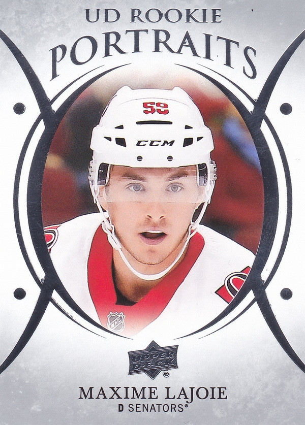 Hockey card Max Lajoie