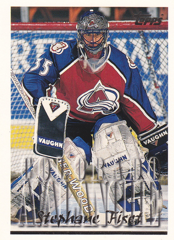 Hockey card Stephane Fiset