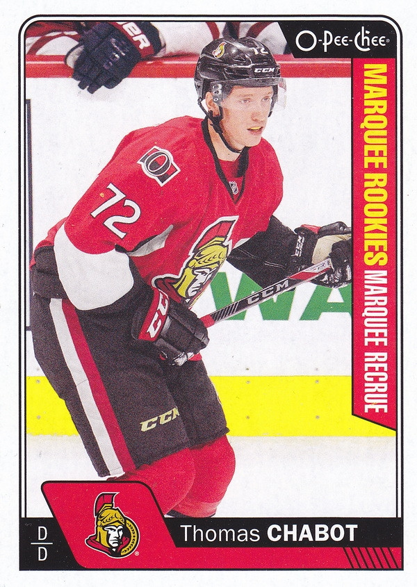 Hockey card Thomas Chabot