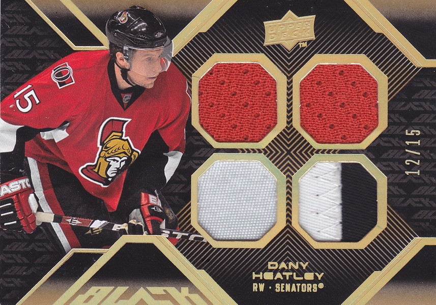 Hockey card Dany Heatley