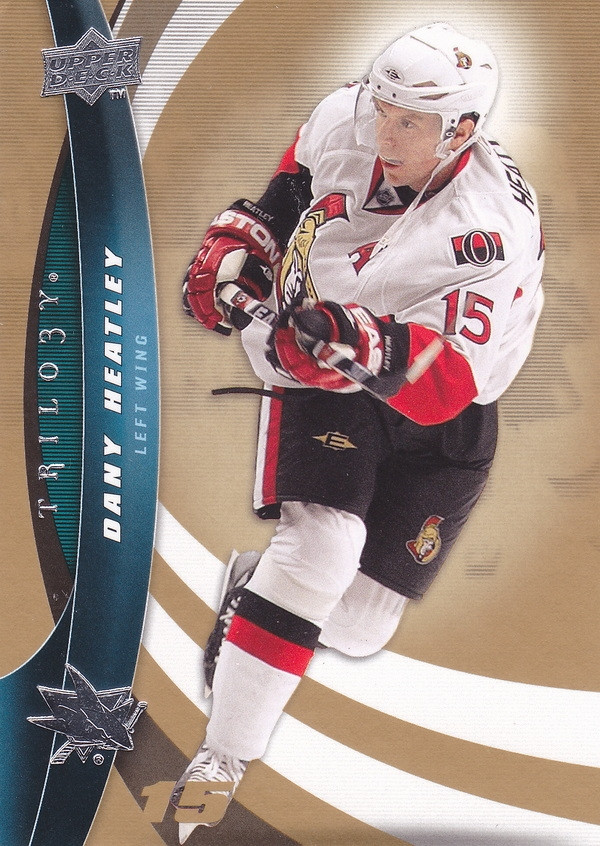 Hockey card Dany Heatley