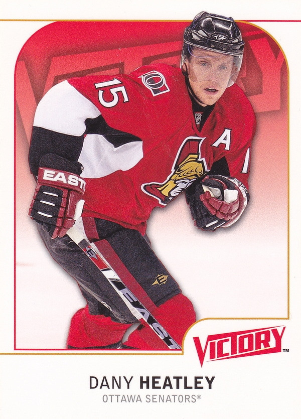 Hockey card Dany Heatley