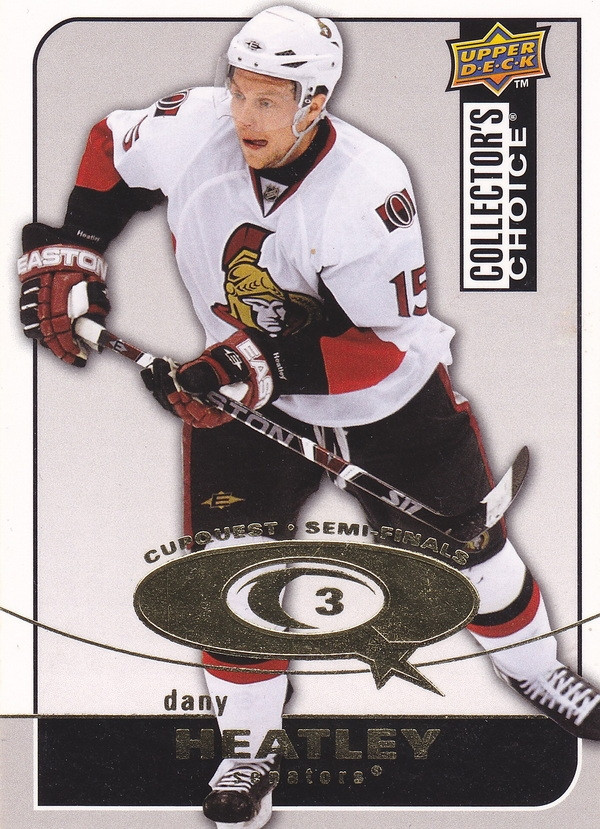Hockey card Dany Heatley
