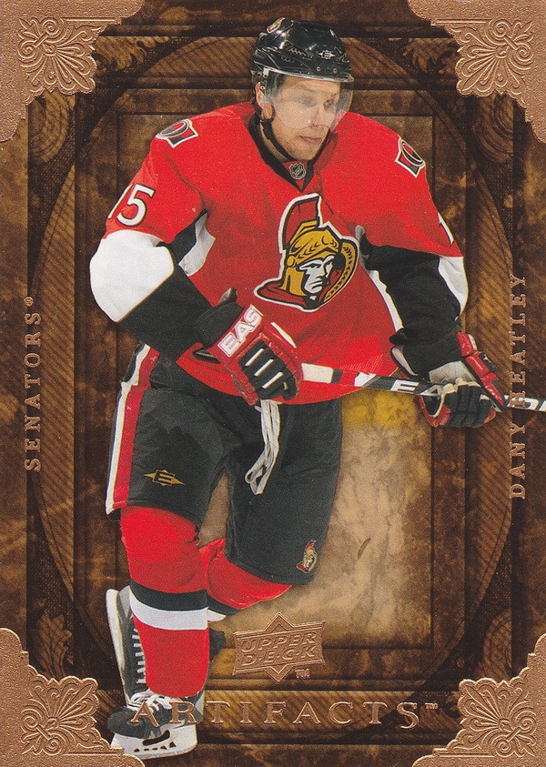 Hockey card Dany Heatley