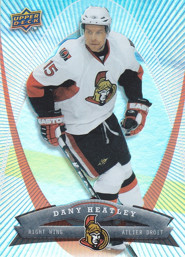 Hockey card Dany Heatley