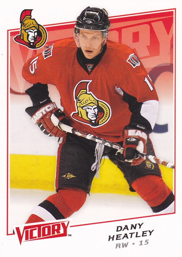 Hockey card Dany Heatley