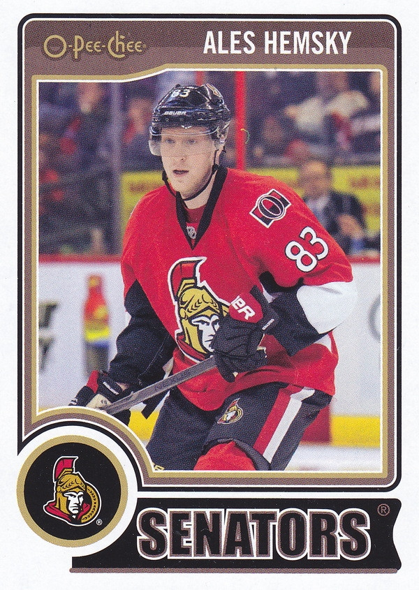 Hockey card Ales Hemsky