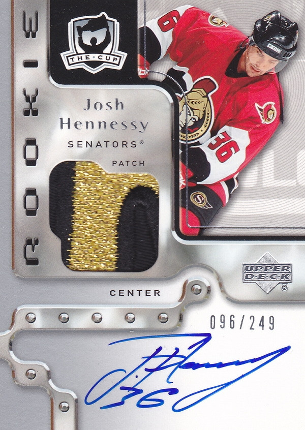 Hockey card Josh Hennessy