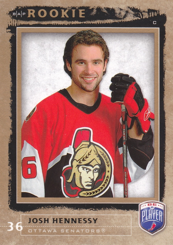 Hockey card Josh Hennessy