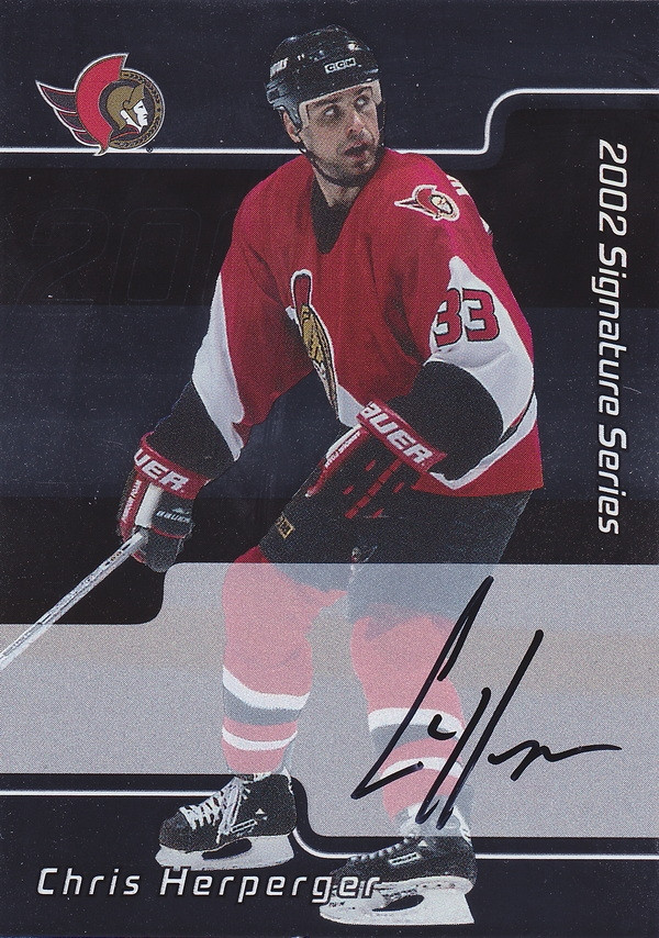 Hockey card Chris Herperger