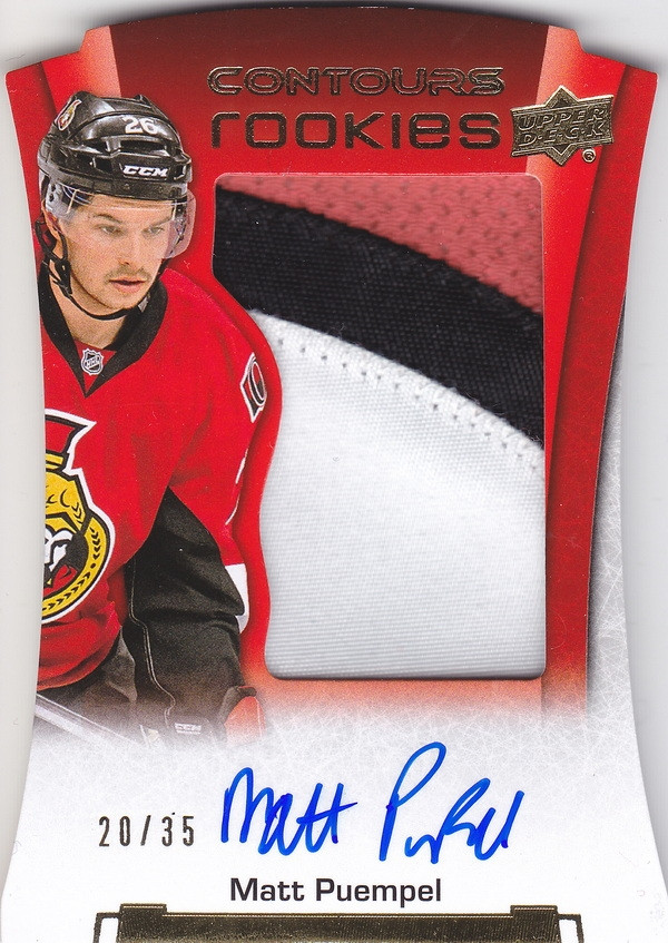 Hockey card Matt Puempel