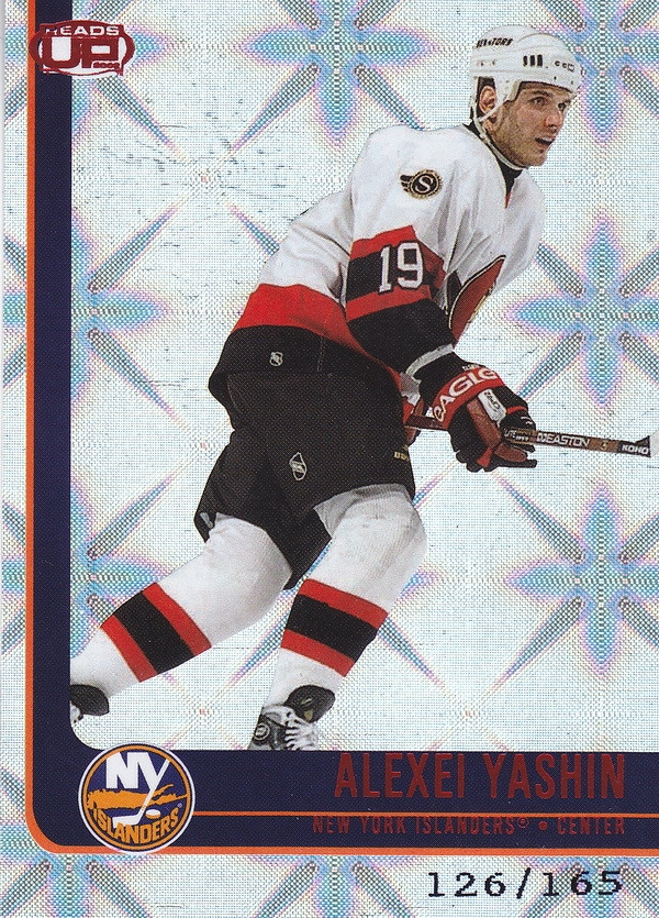 Hockey card Alexei Yashin
