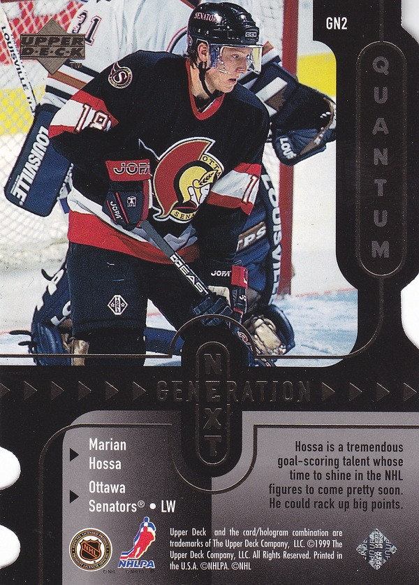 Hockey card Marian Hossa