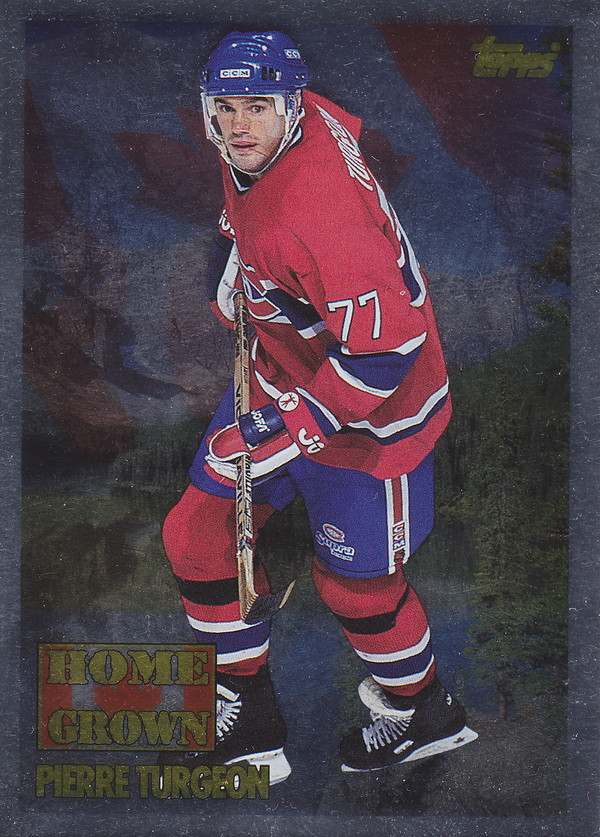 Hockey card Pierre Turgeon