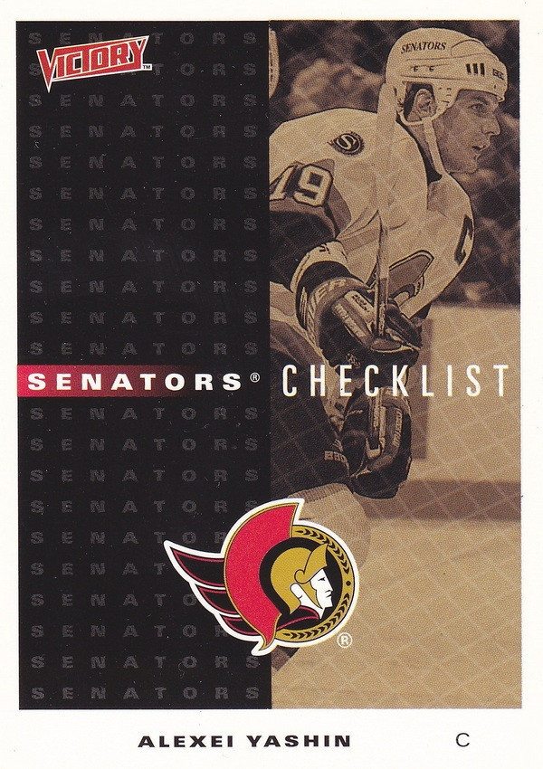 Hockey card Checklist