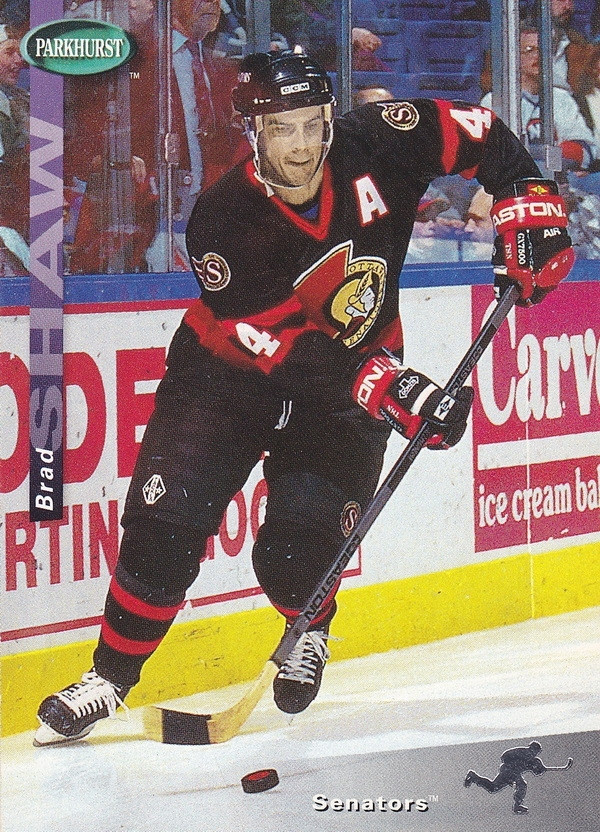 Hockey card Brad Shaw