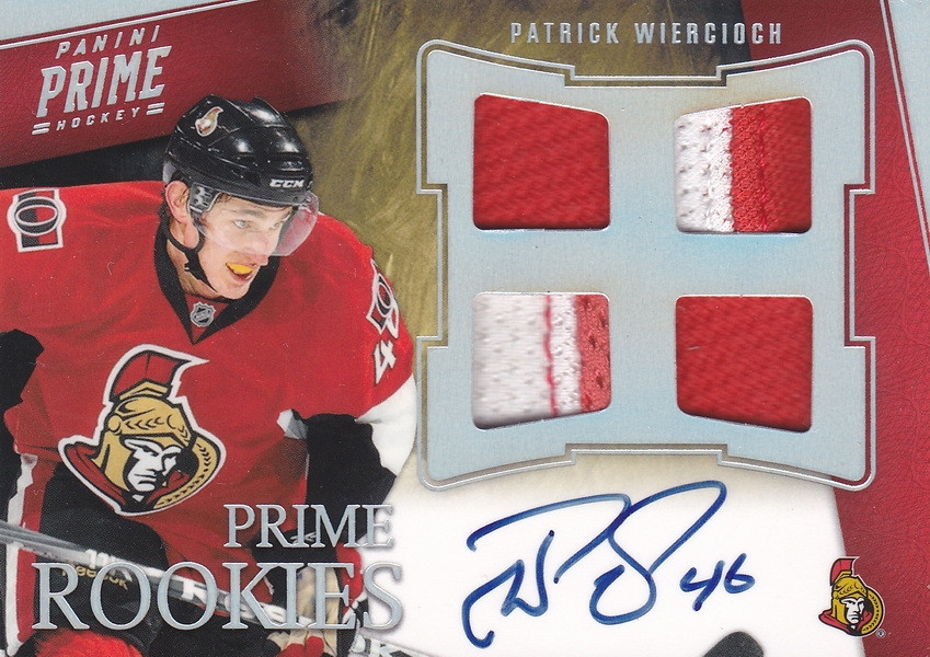 Hockey card Patrick Wiercioch