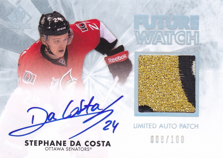 Hockey card Stephane Da Costa