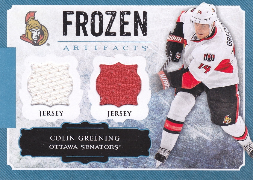 Hockey card Colin Greening