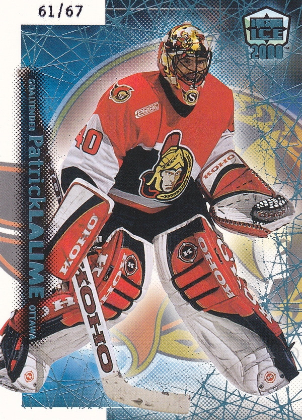 Hockey card Patrick Lalime