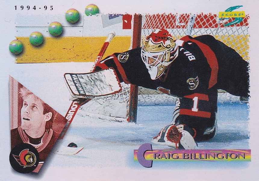 Hockey card Craig Billington