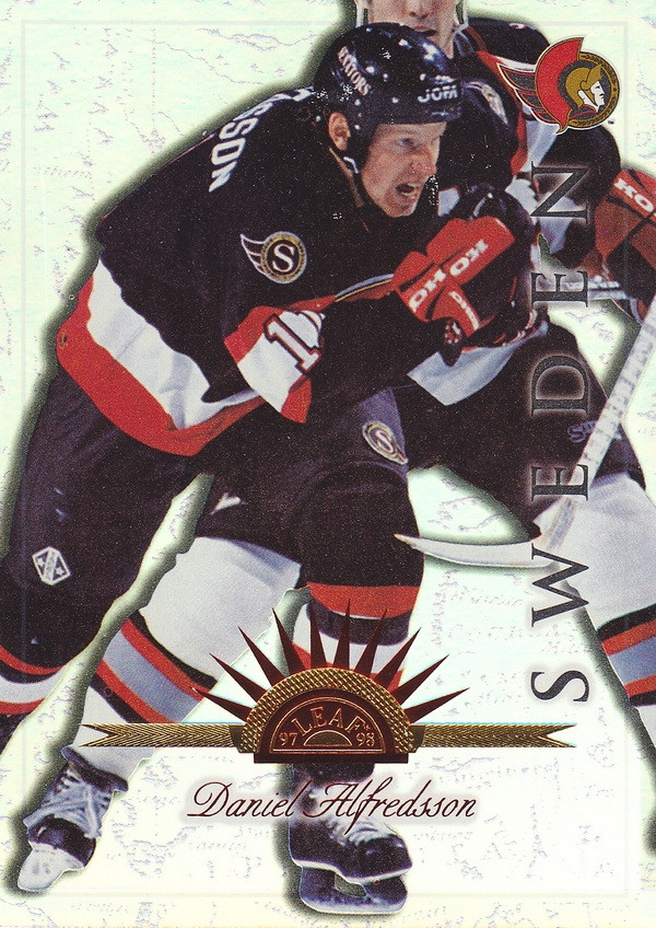 Hockey card Daniel Alfredsson