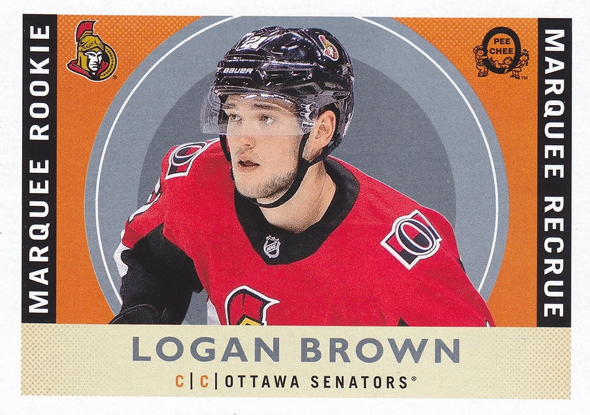 Hockey card Logan Brown