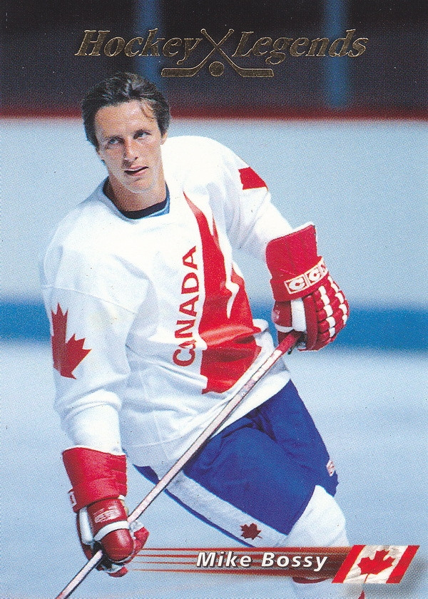 Hockey card Mike Bossy