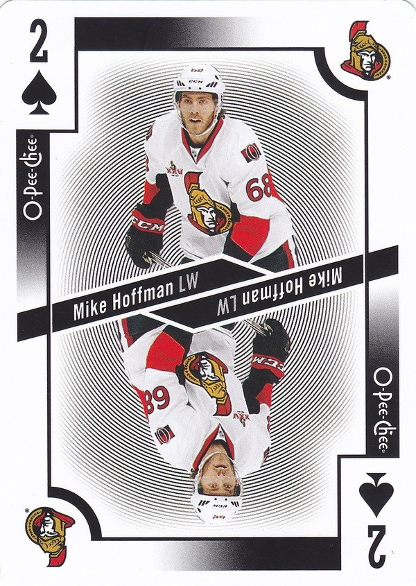 Hockey card Mike Hoffman