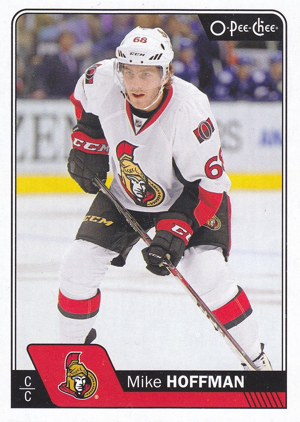 Hockey card Mike Hoffman