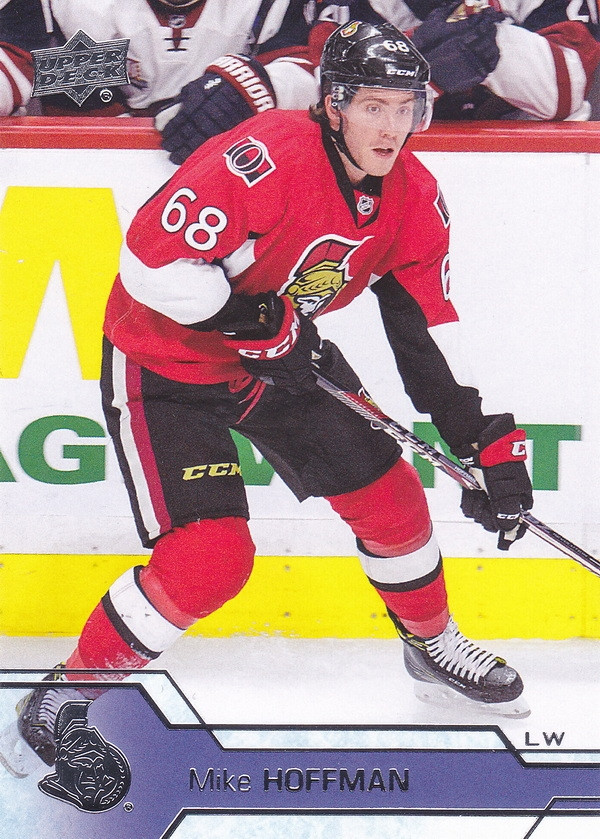 Hockey card Mike Hoffman