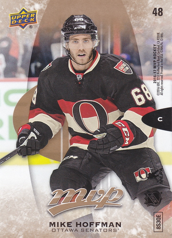 Hockey card Mike Hoffman