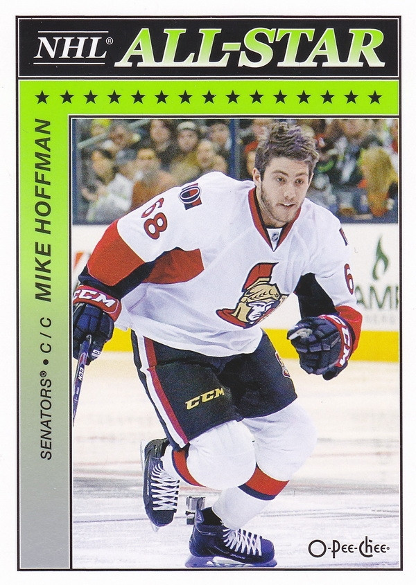 Hockey card Mike Hoffman