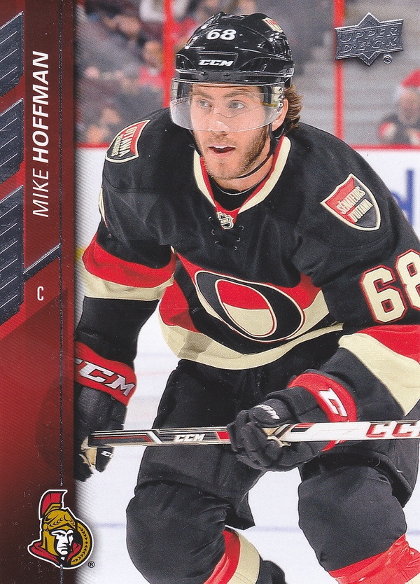 Hockey card Mike Hoffman