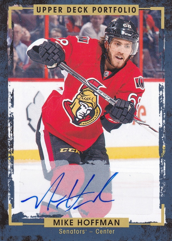 Hockey card Mike Hoffman