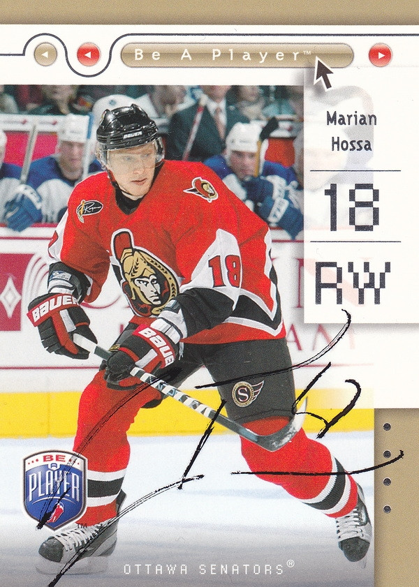 Hockey card Marian Hossa