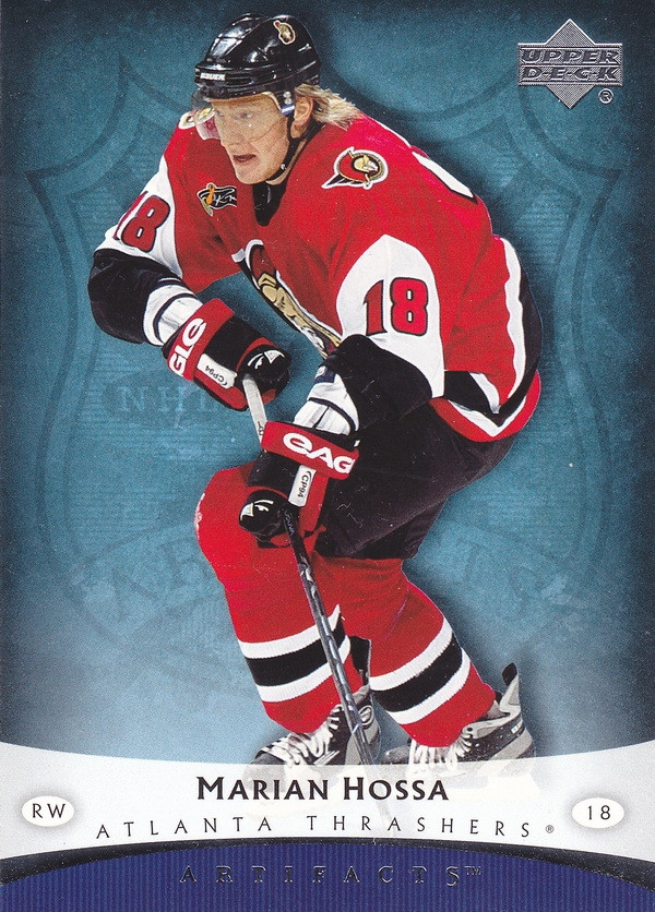 Hockey card Marian Hossa