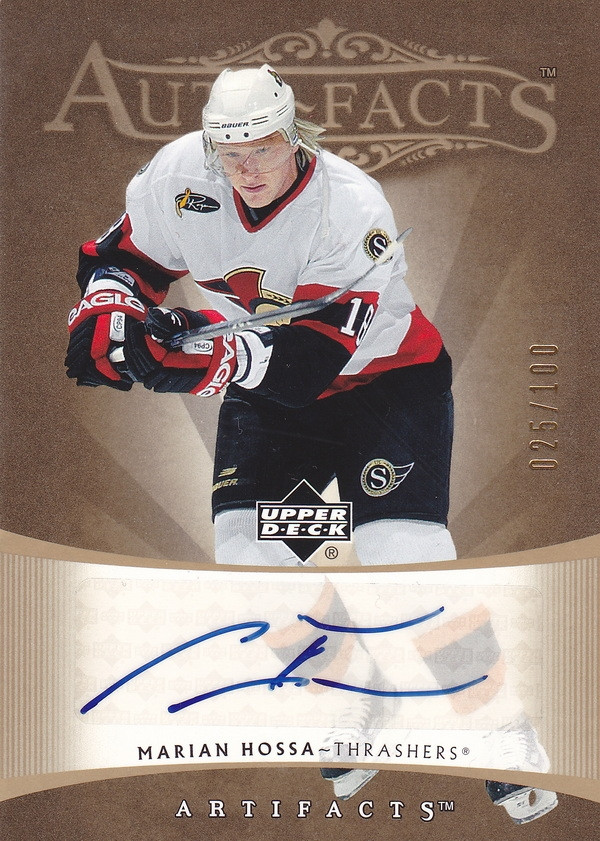 Hockey card Marian Hossa