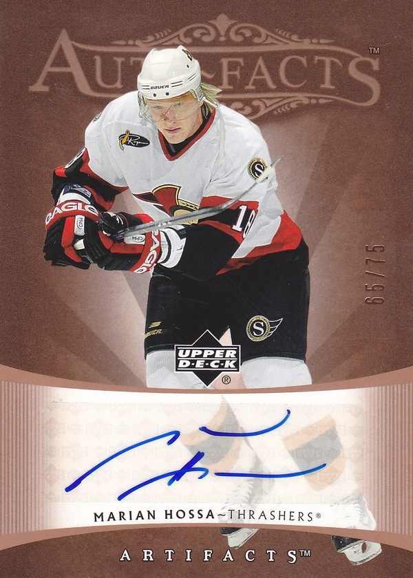 Hockey card Marian Hossa