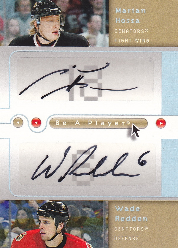 Hockey card Marian Hossa