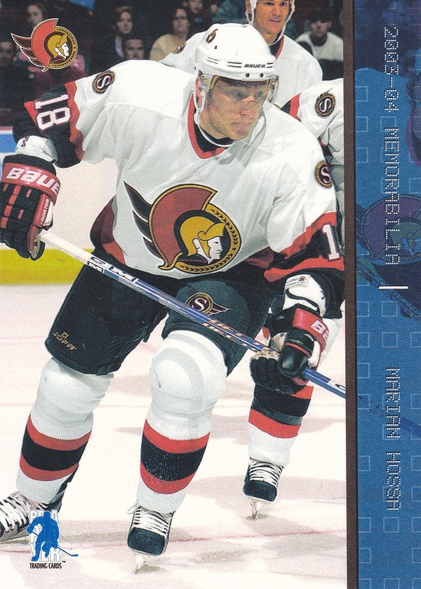 Hockey card Marian Hossa