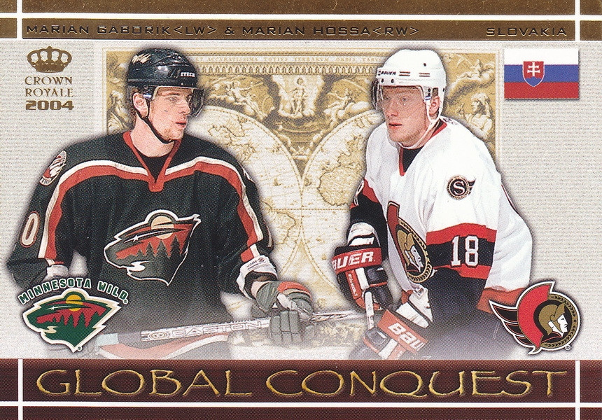 Hockey card Marian Hossa