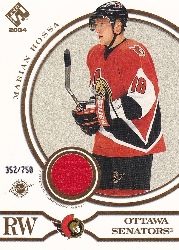 Hockey card Marian Hossa