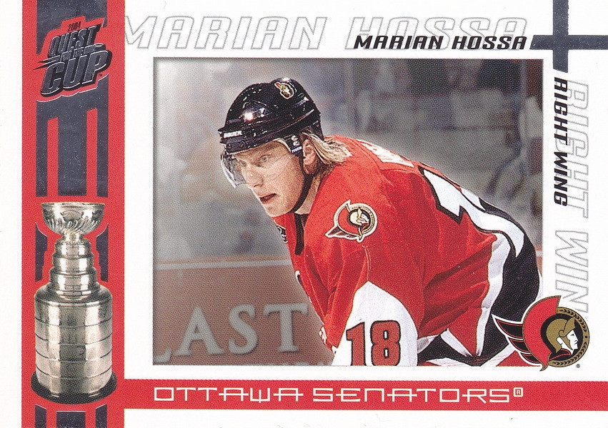 Hockey card Marian Hossa